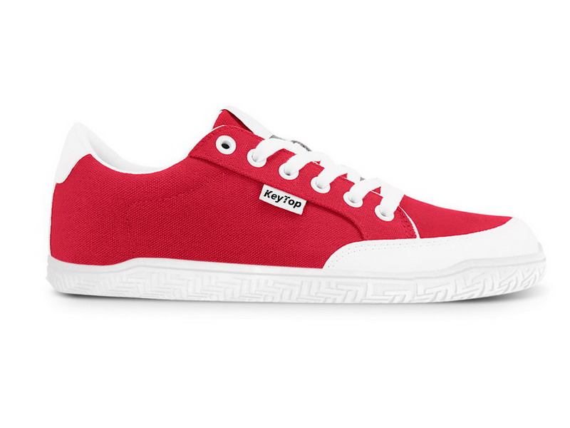 Fabricante de Zapatillas Minimalistas Rojas y Blancas Ultraligeras